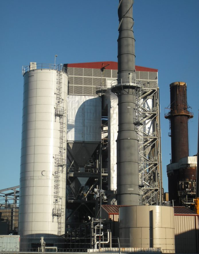 CDS System med silo för avfallsförvaring