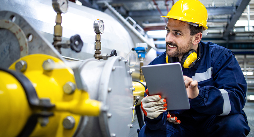 Auditoría de almacenamiento y distribución de fábrica de gas natural