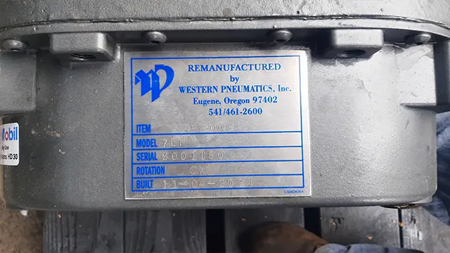 Blower inventory B2067